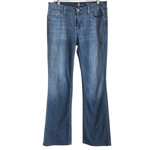7FAM Original Los Angeles Dark Wash High Waist Bootcut Jeans